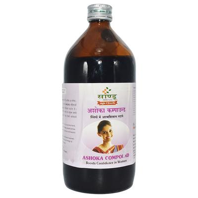 Sandu Ashoka Compound Liquid 450 ml - Ayurvedic Juices
