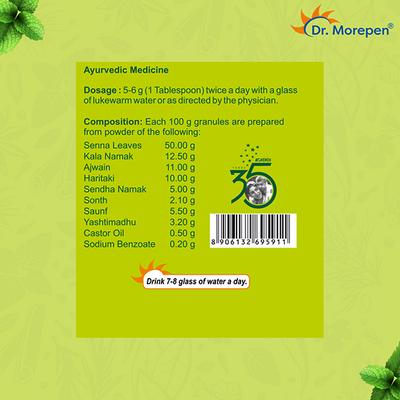 Dr. Morepen Kabzdur Herbal Granules 120 gm - Herbal Dietary Supplement