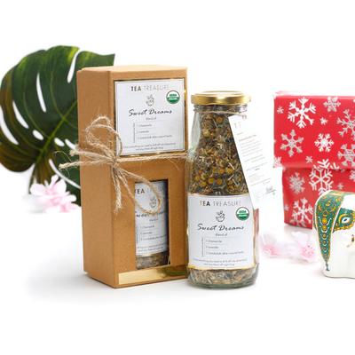 Tea Treasure Caffeine Free Tea Leaves - Sweet Dreams 50 gm (Bottle) - Teas