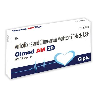 OLMED AM 20 Tablet 10's - Hypertension-Ang