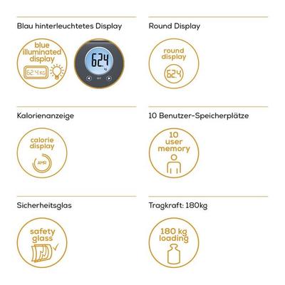 Beurer Diagnostic Weighing Scale (BF 195) - Health Monitors And Equipment
