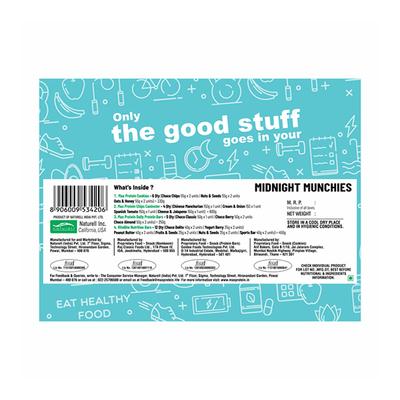 Ritebite Max Protein Power Snack Box - Midnight Munchies 1630 gm - Nutritional Bars