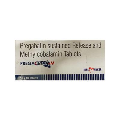 PREGAONCE M Tablet 10's - Neuropathic Pain-Dru