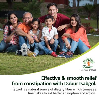 Dabur Sat Isabgol Husk 90 gm - Speciality Medicines