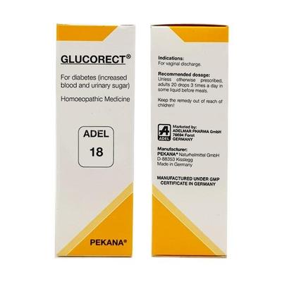 Adel 18 Glucorect Drops 20 ml - Homeopathic Drops