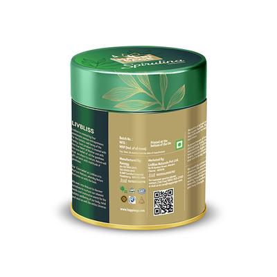 Happi Sage Spirulina Organic Veg Capsule 120's - Herbal Dietary Supplement