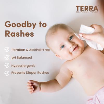 Terra Pure Water Baby Wipes 24's - Diapers & Wipes