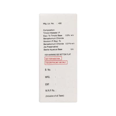 TIMOLO 0.5% Eye Drops 5ml - Glaucoma-Ant