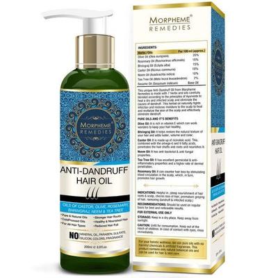 Morpheme Remedies Anti-Dandruff Hair Oil 200 ml - Hair Oils