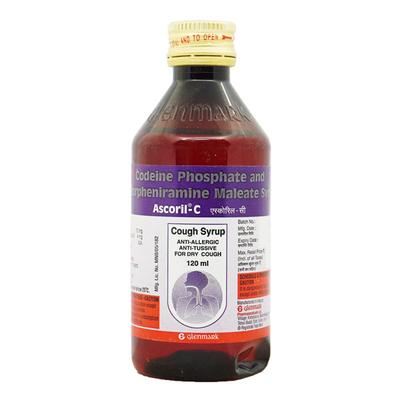 Ascoril C Syrup Big 120ml - Cough And Cold-Cou