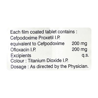 Cefera O 200mg Tablet 10'S - Bacterial Infections-Cep