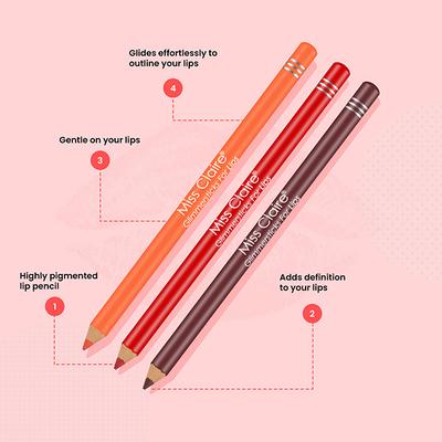 Miss Claire Glimmersticks For Lips L-24 Sandy Pink 1.8 Gm - Lipsticks
