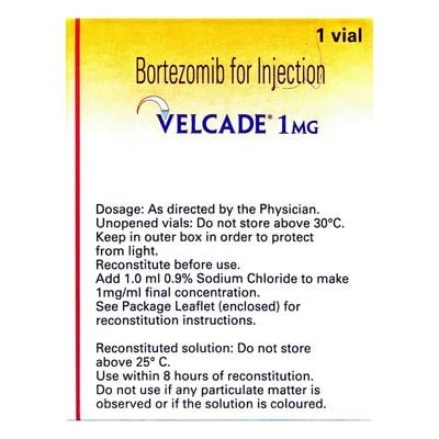 Velcade 1mg Injection 1's - Cancer Oncology-Tar