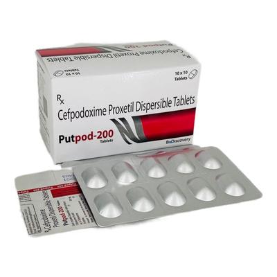 PUTPOD DT 200 Tablet 10's - Bacterial Infections-Cep