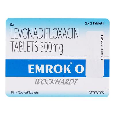 EMROK O Tablet 4's - Bacterial Infections-Qui