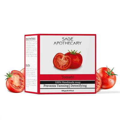 Sage Apothecary Tomato Soap 100 gm - Shower Gels & Body Wash