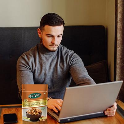 Happilo Natural Kashmiri Deluxe Walnut Kernels Seeds 200 gm - Nutritional Bars