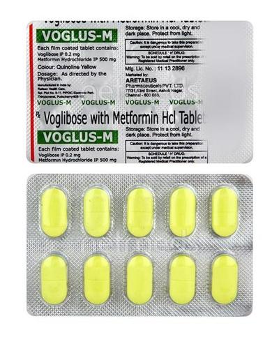 Voglus M Tablet 10'S - Diabetes-Ant