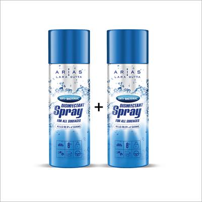 Arias Surface Disinfectant Spray (Pack of 2 X 600 ml) - Others