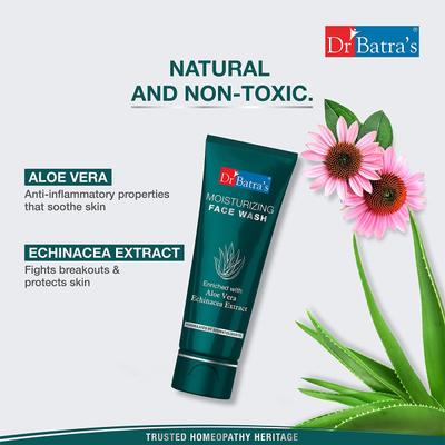 Dr Batra's Moisturizing Face Wash - Aloe Vera 50 gm - Face Wash & Cleansers