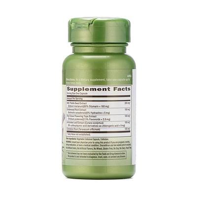 GNC Herbal Plus Liver Support Vegetarian Capsule 50's - General Health