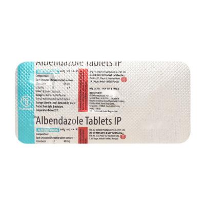 ALBETRUE 400mg Tablet 1's - Parasitic Worms-Ant