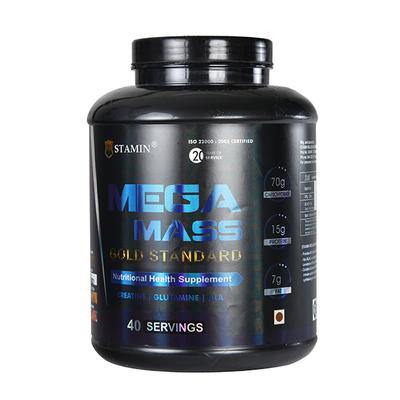 Stamin Mega Mass Gold Standard Powder - Chocolate Flavour 2 kg - Workout Essentials