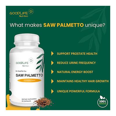 Goodlife Nutrition Saw Palmetto Capsule 60's - Herbal Dietary Supplement