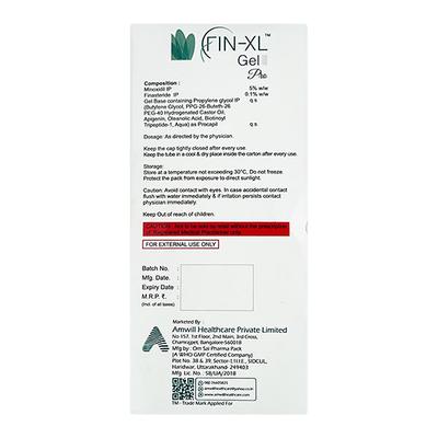 FIN XL PRO 5% Gel 60gm - Hair Loss-Oth