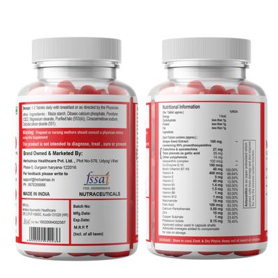 Herbal Max Multivitamins Tablet 60's - Multi-Vitamins