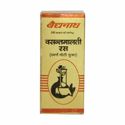 Baidyanath Vasant Malti Ras With Gold Tablet 25's - Speciality Medicines