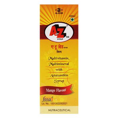A TO Z NS MANGO FLAVOUR Syrup 100ml - Supplements-Vam