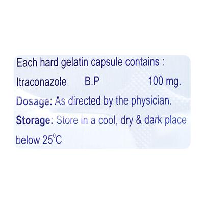 SITRAC 100 Capsule 10's - Fungal Infections-Anf