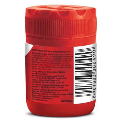 Amrutanjan New Maha Strong Pain Balm 50 ml - Balm/Ointments
