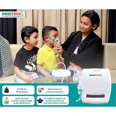 Ambitech Compressor Nebulizer Machine 1's + AmbiTech Digital Thermometer 1's - Nebulizers / Vaporizer