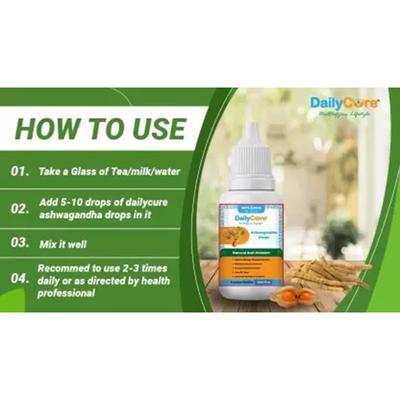 DailyCure Ashwagandha Drops 30ml - Health Products