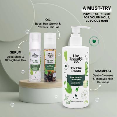 The Beauty Co. To The Roots Hair Growth Shampoo 300 ml - Shampoos