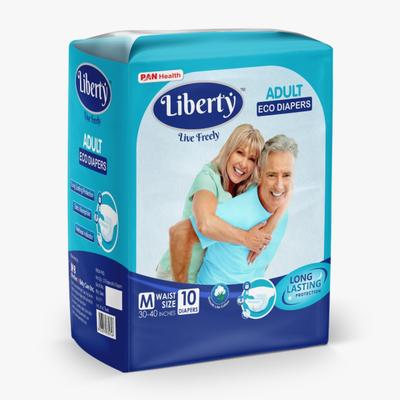Liberty Eco Adult Diaper Pants (M) 10's - Adult Diapers & Pads