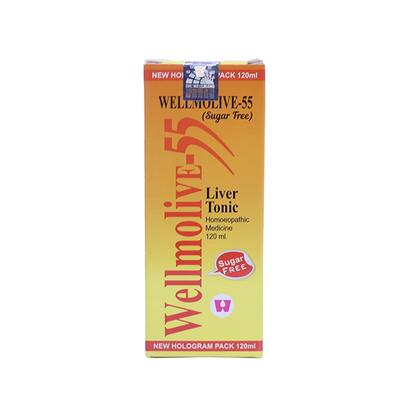 Dr.Wellmans Wellmolive-55 Sugar free Tonic 120 ml - Speciality Medicine