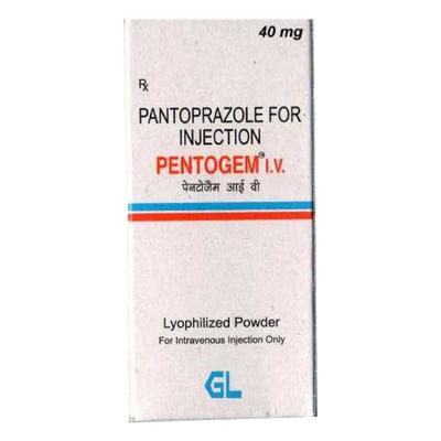 PENTOGEM IV Injection 1's - Ulcer/Reflux/Flatulence-Aaa