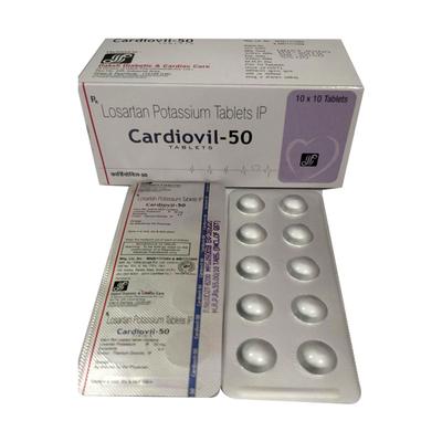 CARDIOVIL 50 Tablet 10's - Hypertension-Ang