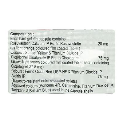 ROSAWAL GOLD 20 Capsule 10's - High Cholesterol-Dys