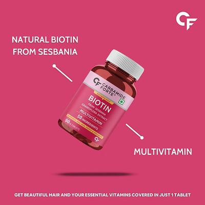 CF Biotinova-Gold Biotin 10000 mcg+ Veg Tablet 90's - Hair & Skin