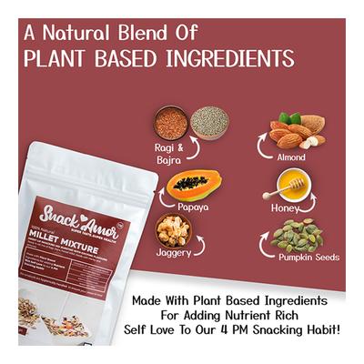Snack Amor Millet Mixture 100 gm - Nutritional Bars
