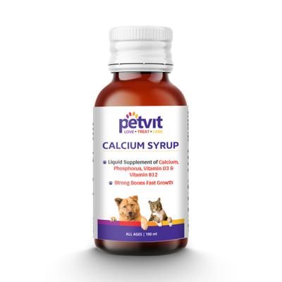 Petvit Calcium Syrup 100 ml - Petfood