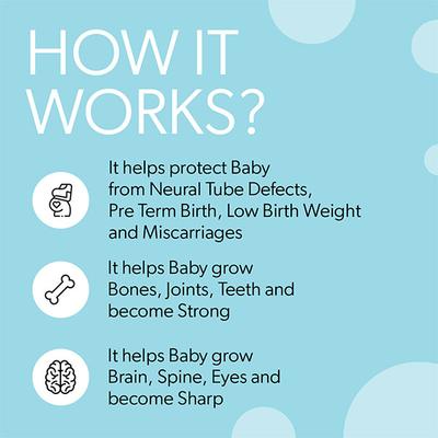 Hera Safe Pregnancy Capsule Bundle (Folate First + Calcium Core + Omega One) - Multi-Vitamins