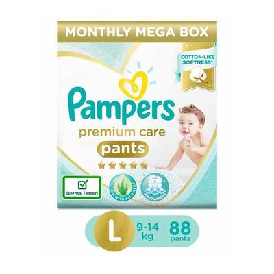Pampers Prm Pants (L) 88's - Diapers & Wipes