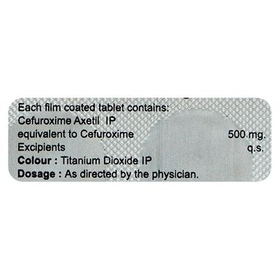 CEFUCARE 500 Tablet 10's - Bacterial Infections-Cep