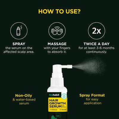 TruHabit Hair Growth Serum 30 ml - Hair Serums
