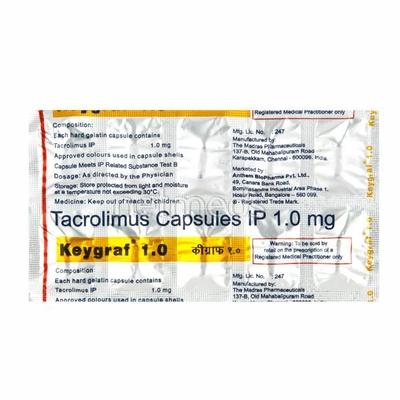 Keygraf 1mg Capsule 10'S - Auto Immune Disease-Imm